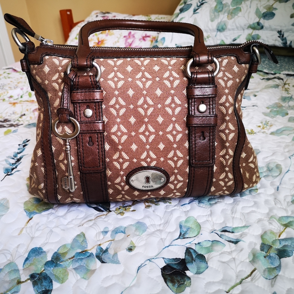 Fossil maddox satchel